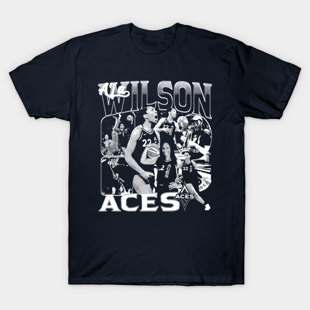 A'ja Wilson(American basketball player) T-Shirt by alesyacaitlin
